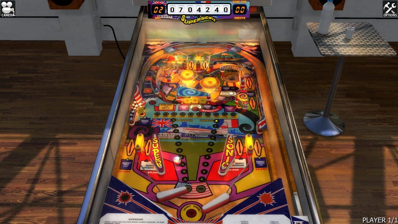 Zaccaria Pinball: Supersonic Table screenshot 1