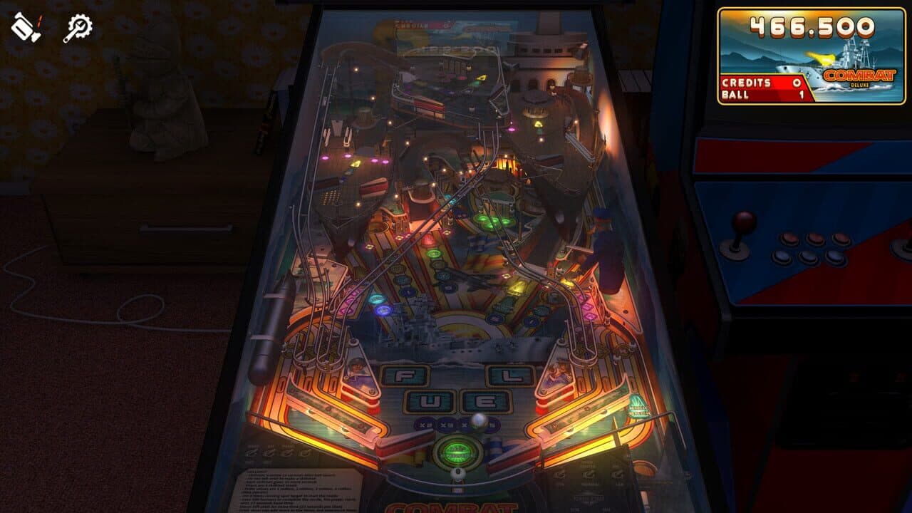 Zaccaria Pinball: Combat Deluxe Pinball Table thumbnail 2