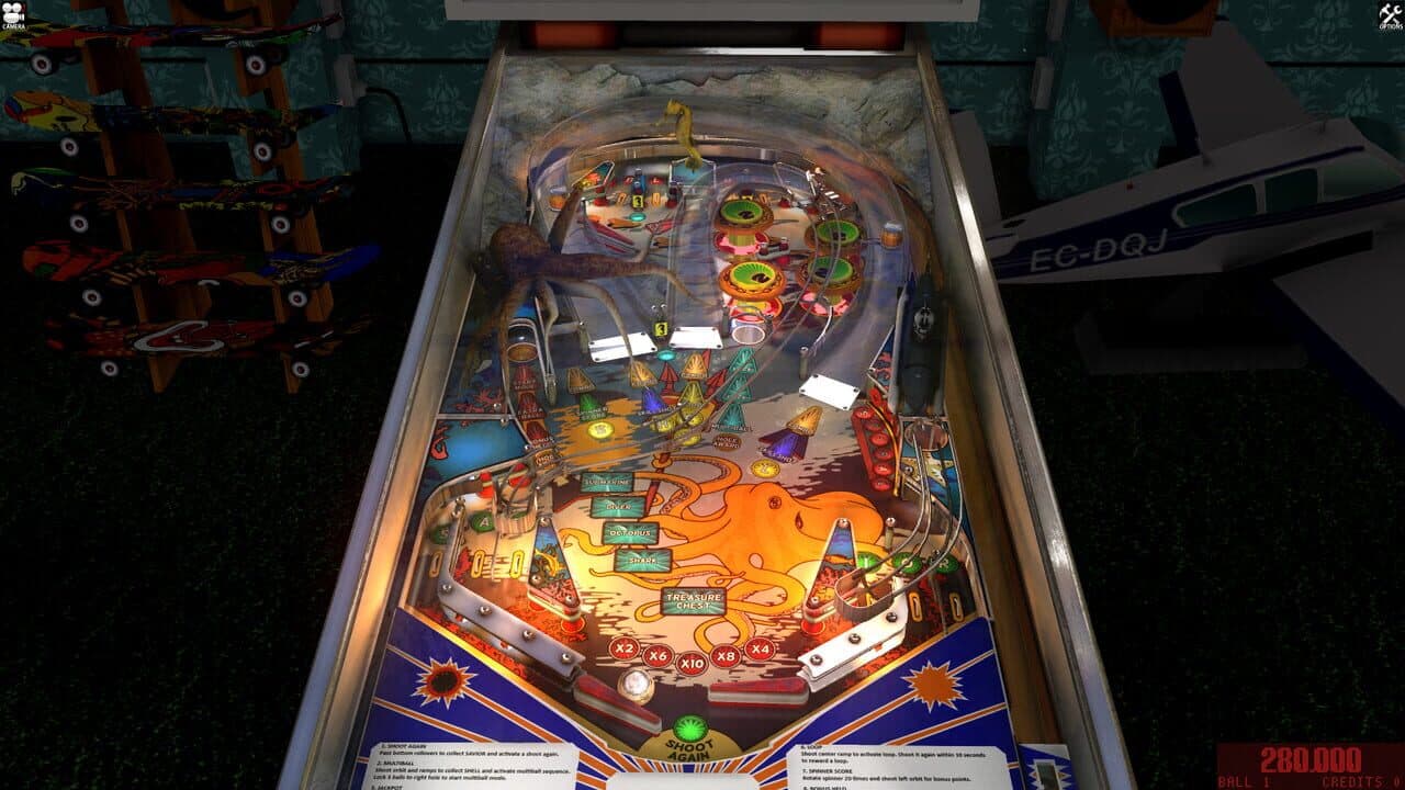Zaccaria Pinball: Nautilus 2018 Table screenshot 1