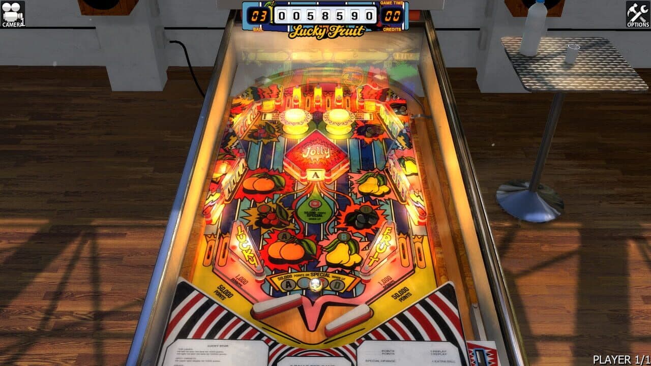Zaccaria Pinball: Lucky Fruit Table screenshot 1