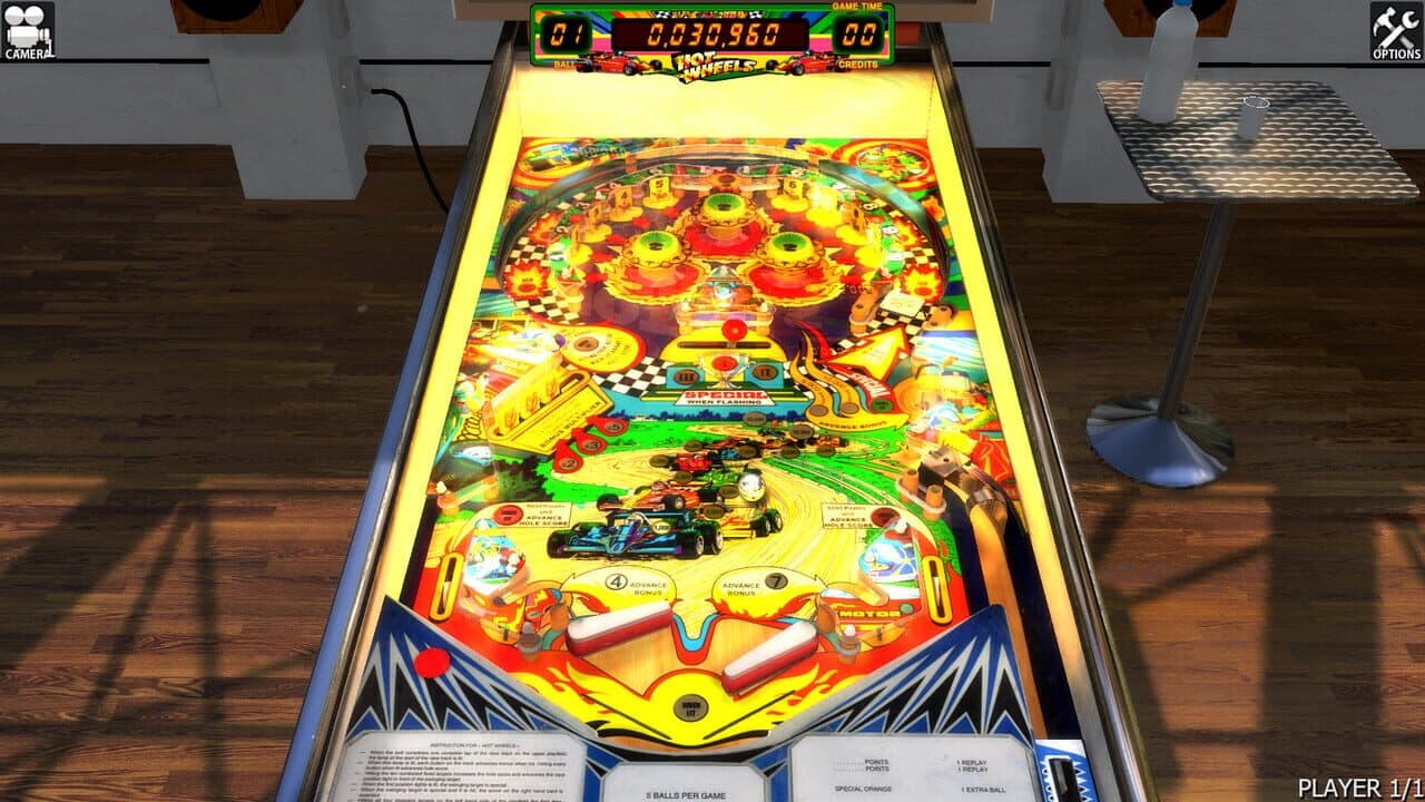 Zaccaria Pinball: Hot Wheels Table screenshot 1