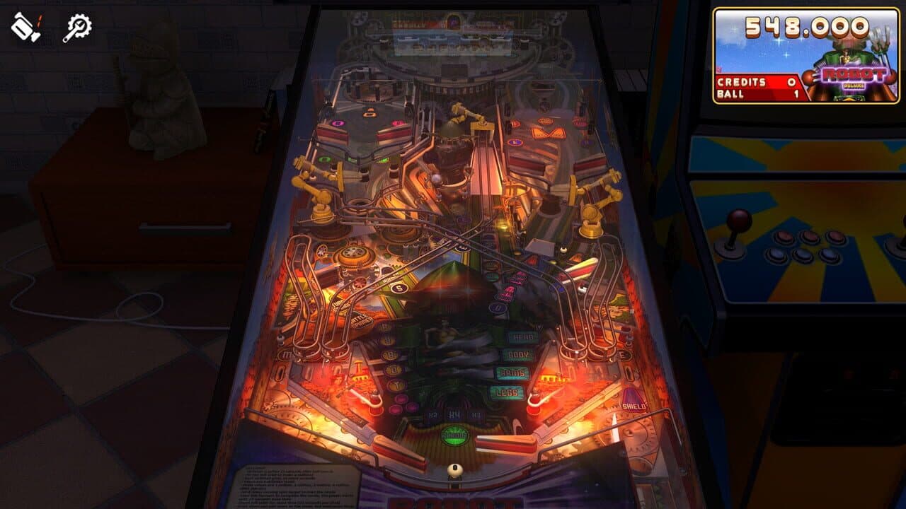 Zaccaria Pinball: Robot Deluxe Pinball Table thumbnail 2