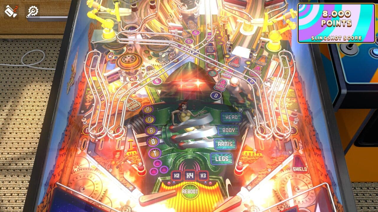 Zaccaria Pinball: Robot Deluxe Pinball Table thumbnail 3
