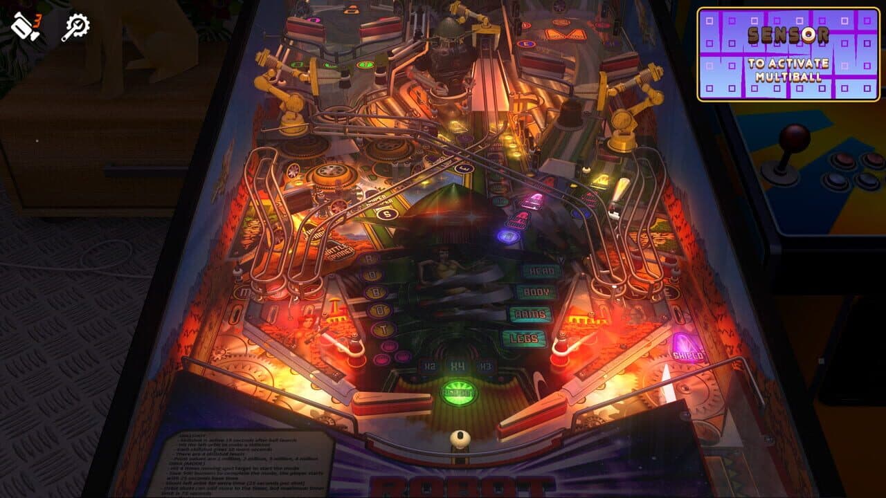 Zaccaria Pinball: Robot Deluxe Pinball Table thumbnail 4