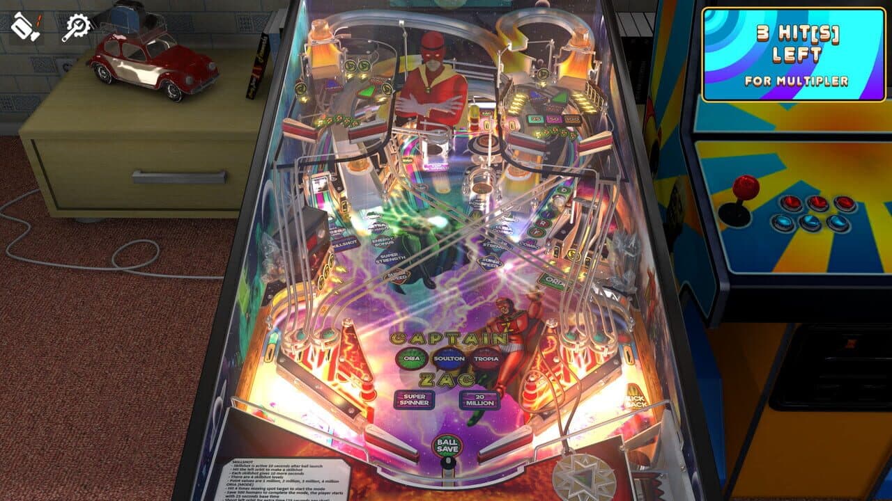 Zaccaria Pinball: Universe Deluxe Pinball Table screenshot 1