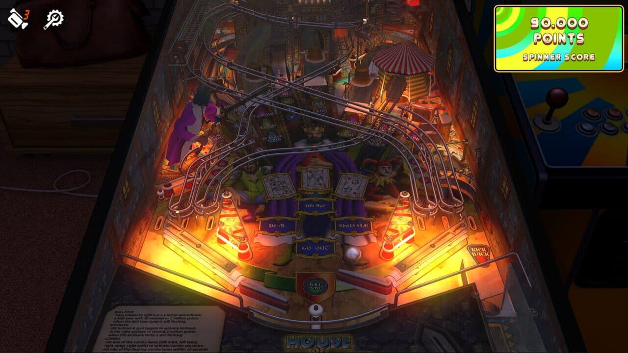 Zaccaria Pinball: House of Diamonds Deluxe Pinball Table thumbnail 4