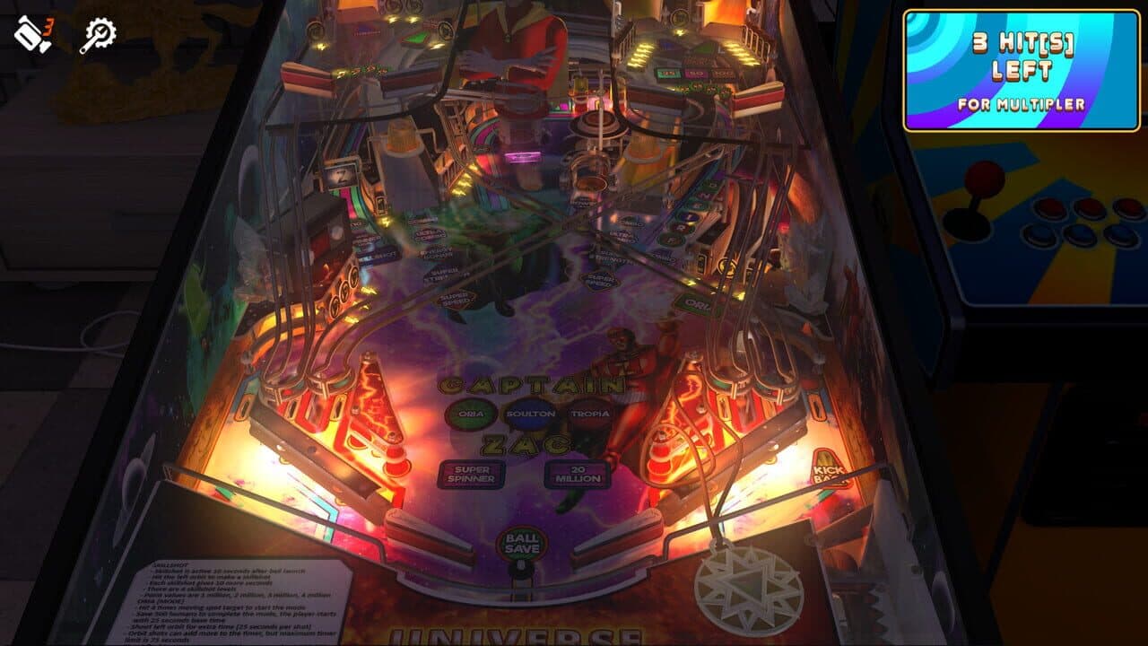 Zaccaria Pinball: Universe Deluxe Pinball Table thumbnail 4