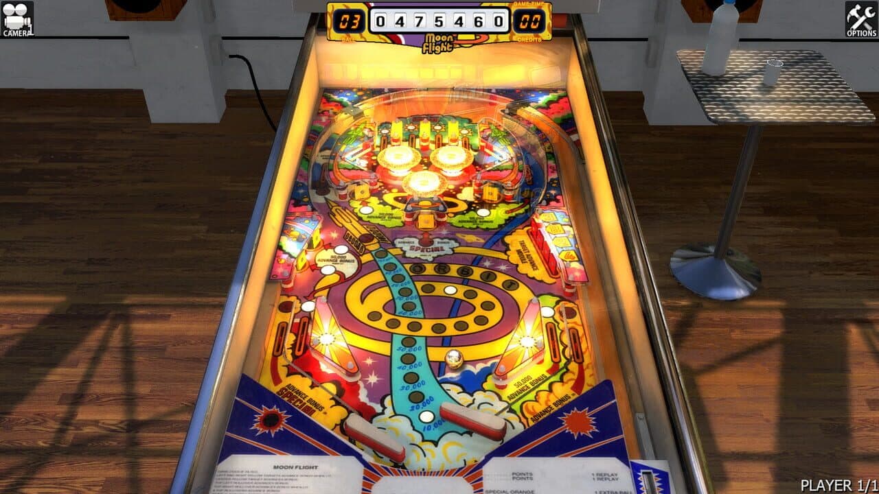Zaccaria Pinball: Moon Flight Table screenshot 1