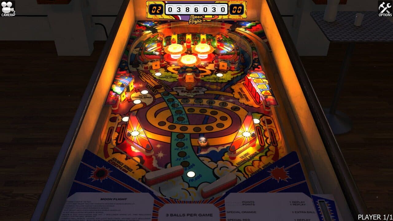Zaccaria Pinball: Moon Flight Table thumbnail 3