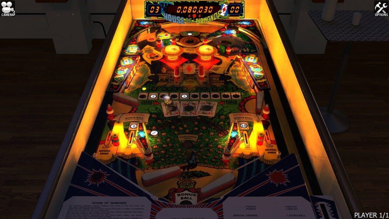 Zaccaria Pinball: House of Diamonds Table thumbnail 3