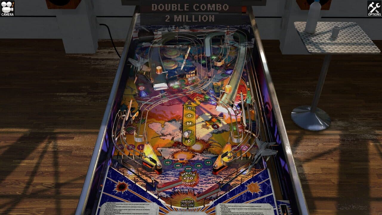 Zaccaria Pinball: Combat 2017 Table screenshot 1