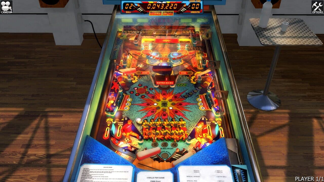 Zaccaria Pinball: Soccer Kings Table thumbnail 2