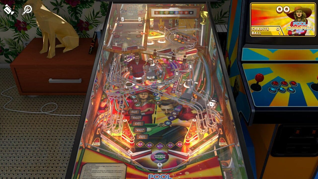 Zaccaria Pinball: Pool Champion Deluxe Pinball Table screenshot 1