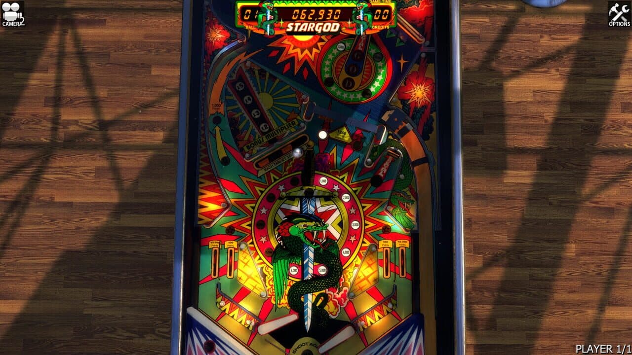 Zaccaria Pinball: Star God Table thumbnail 2