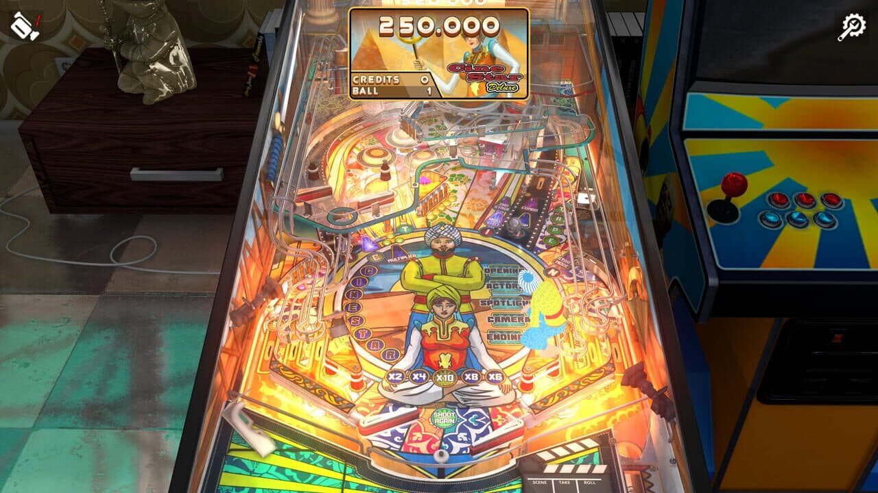 Zaccaria Pinball: Cine Star Deluxe Pinball Table screenshot 1