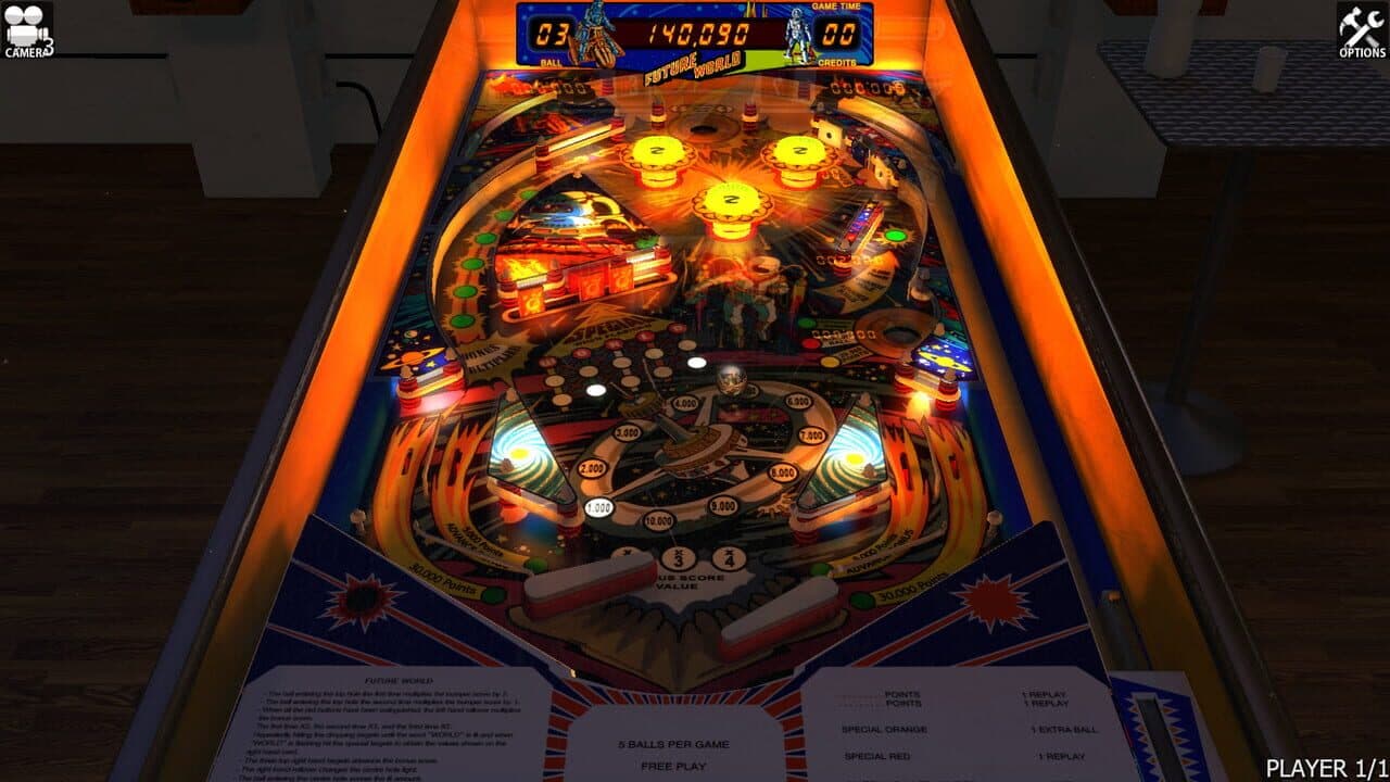 Zaccaria Pinball: Future World Table thumbnail 4
