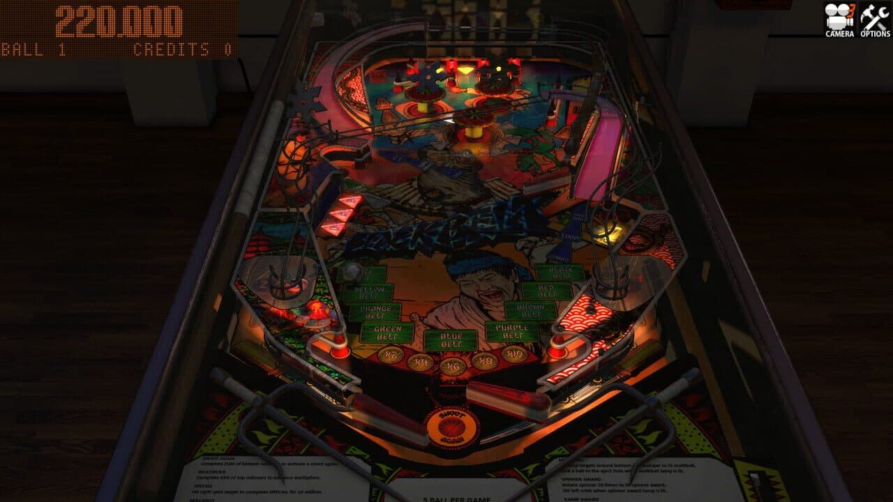 Zaccaria Pinball: Blackbelt 2018 Table thumbnail 3