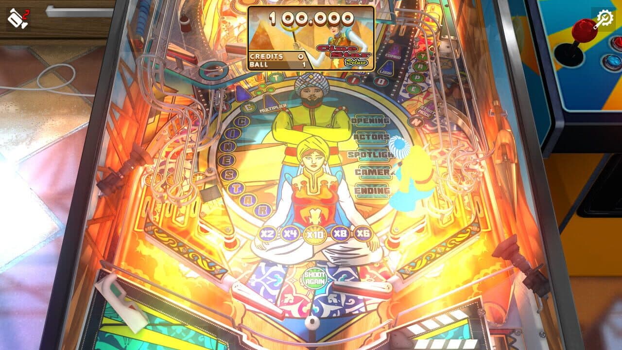 Zaccaria Pinball: Cine Star Deluxe Pinball Table thumbnail 2
