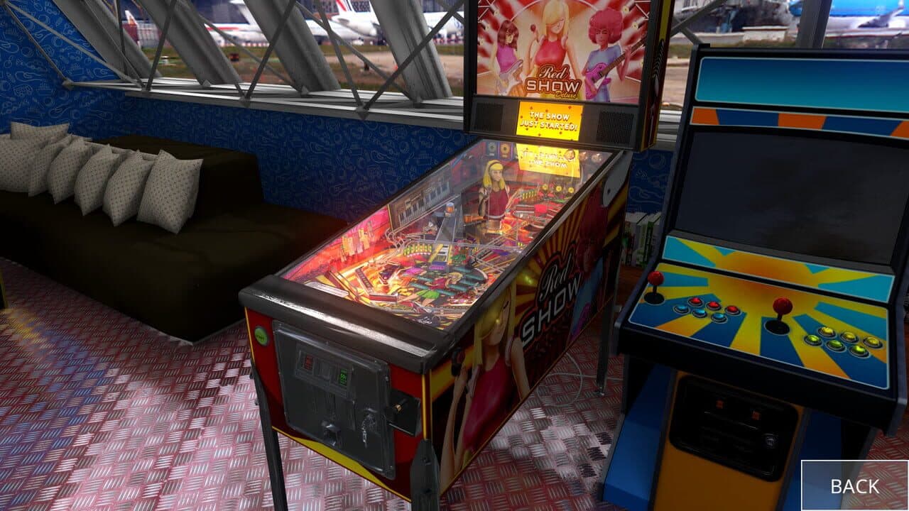 Zaccaria Pinball: Red Show Deluxe Pinball Table screenshot 1