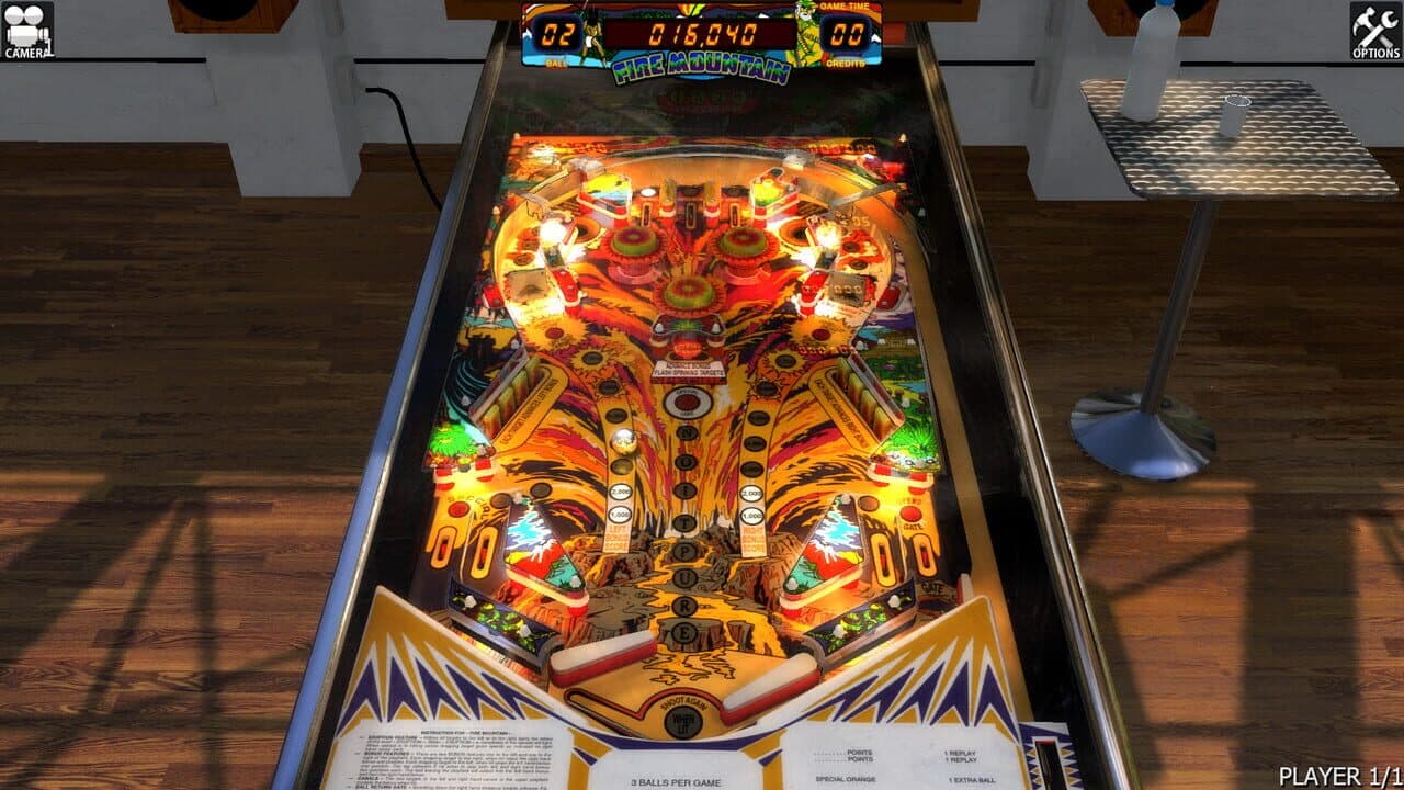 Zaccaria Pinball: Fire Mountain Table screenshot 1