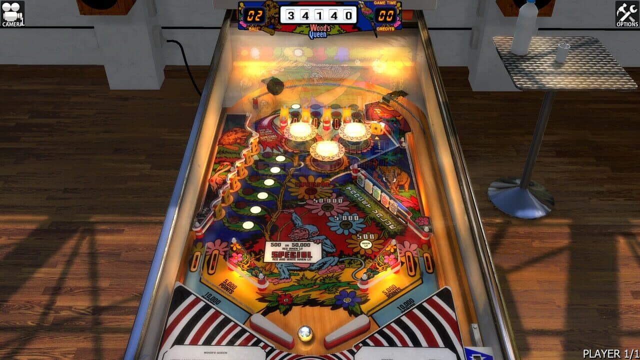 Zaccaria Pinball: Wood's Queen Table screenshot 1
