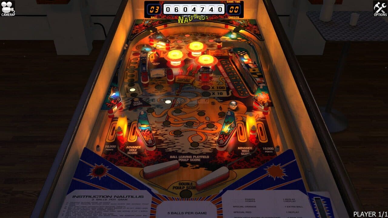 Zaccaria Pinball: Nautilus Table thumbnail 3