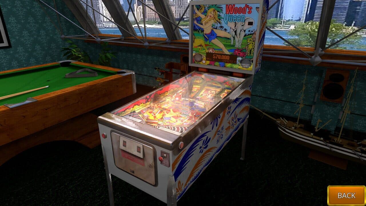 Zaccaria Pinball: Wood's Queen 2019 Table thumbnail 5
