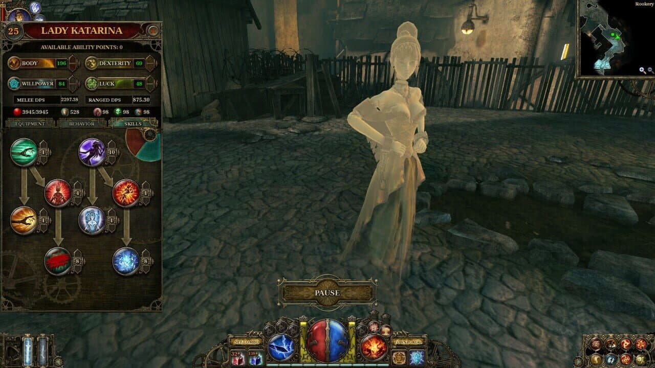 The Incredible Adventures of Van Helsing: Blue Blood screenshot 1