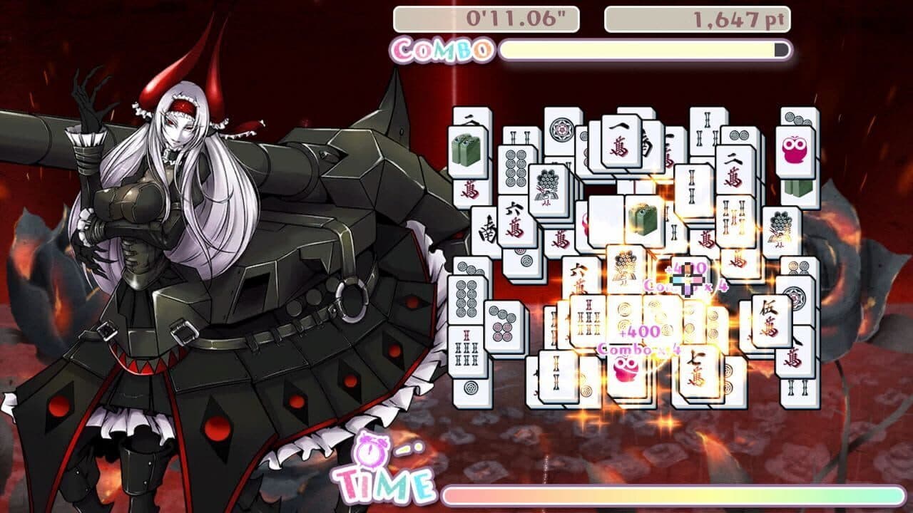 Bishoujo Battle Mahjong Solitaire thumbnail 4