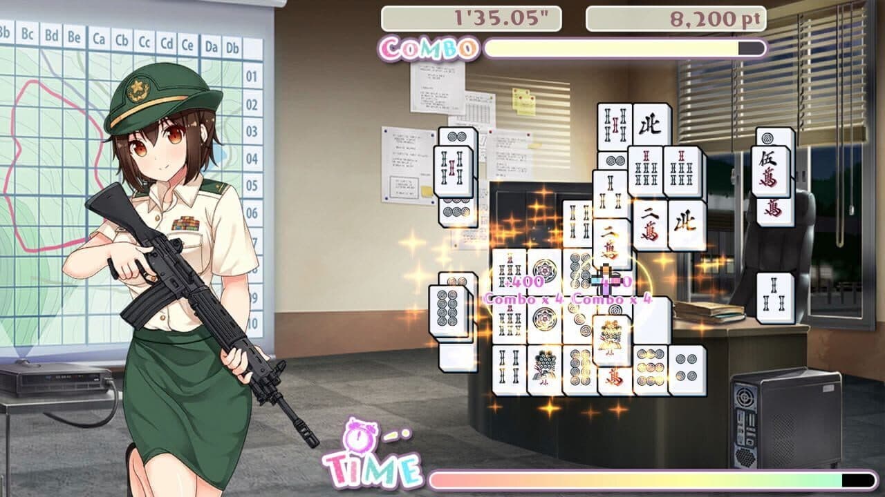 Bishoujo Battle Mahjong Solitaire thumbnail 5
