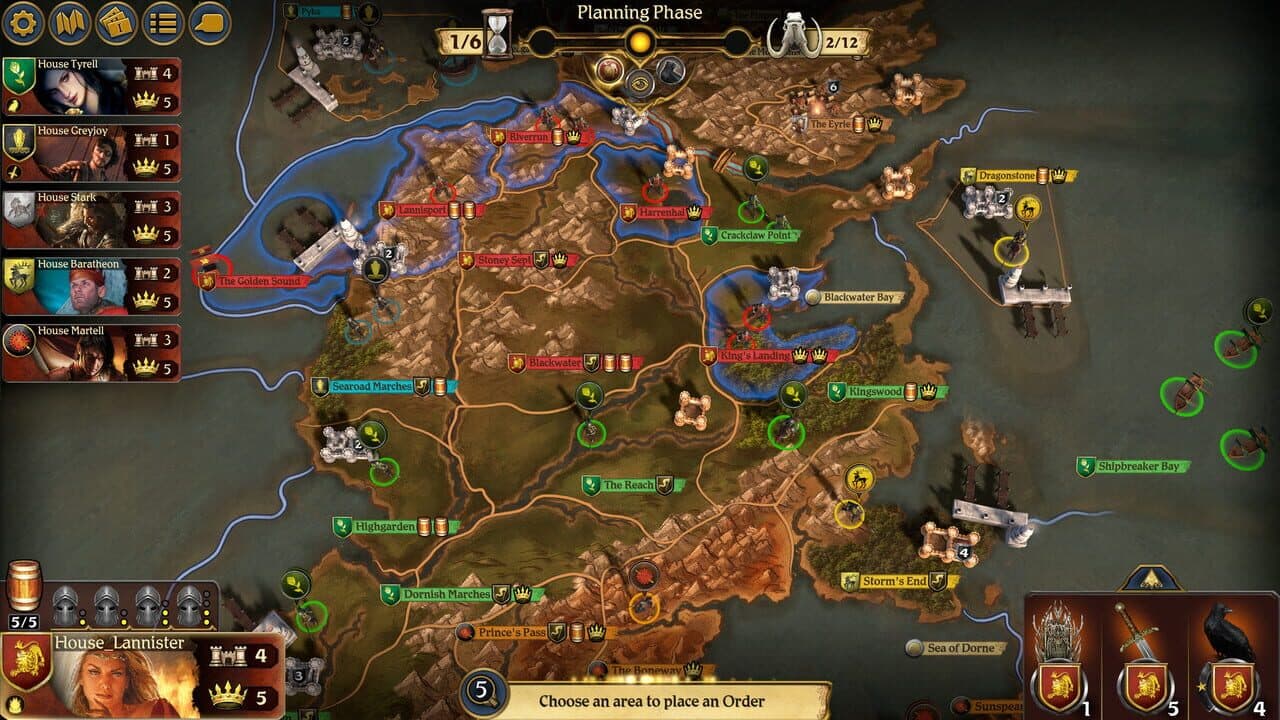 A Game of Thrones: The Board Game - Digital Edition: A Dance With Dragons thumbnail 4
