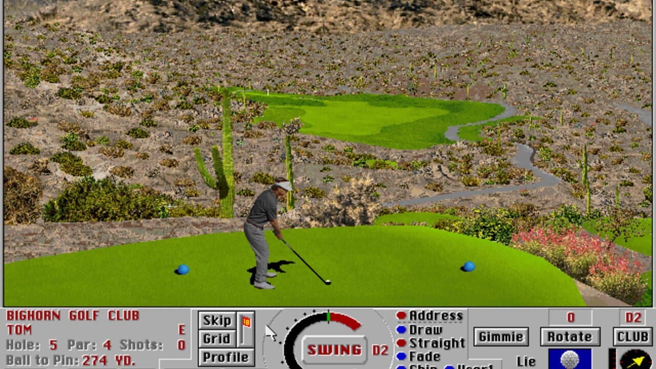Links: Championship Course - Bighorn screenshot 1