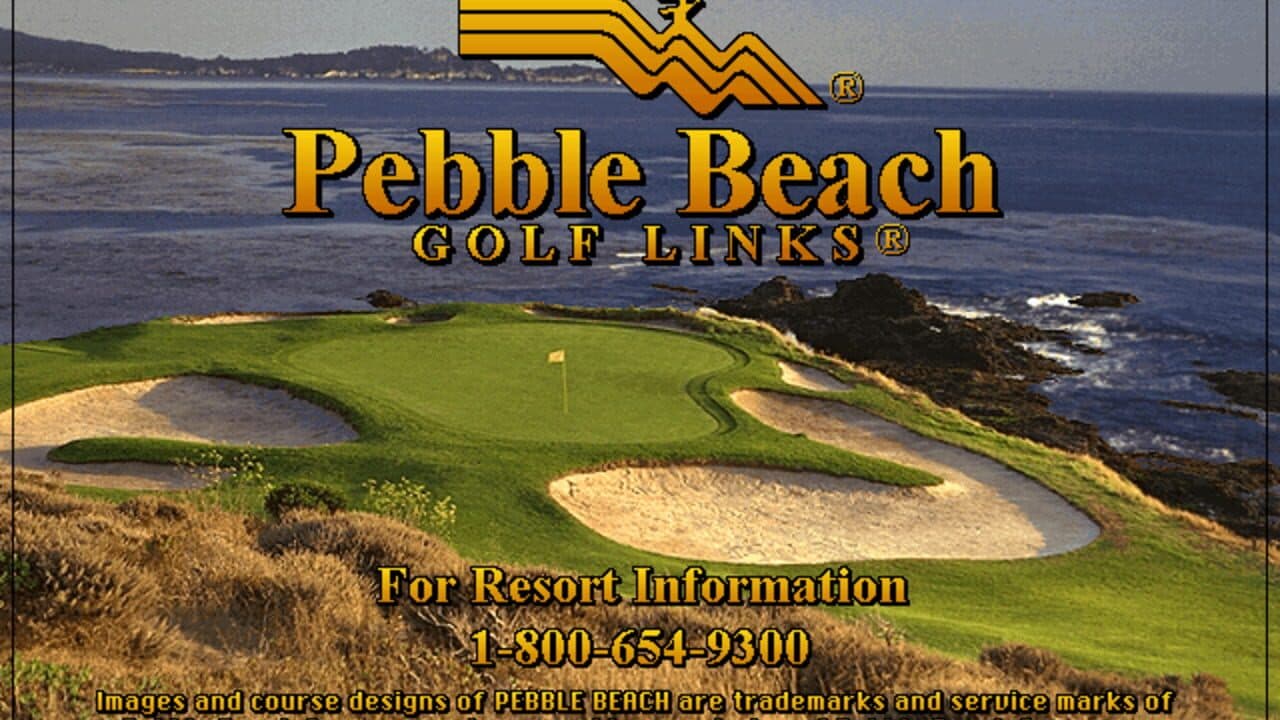 Links: Championship Course - Pebble Beach screenshot 1