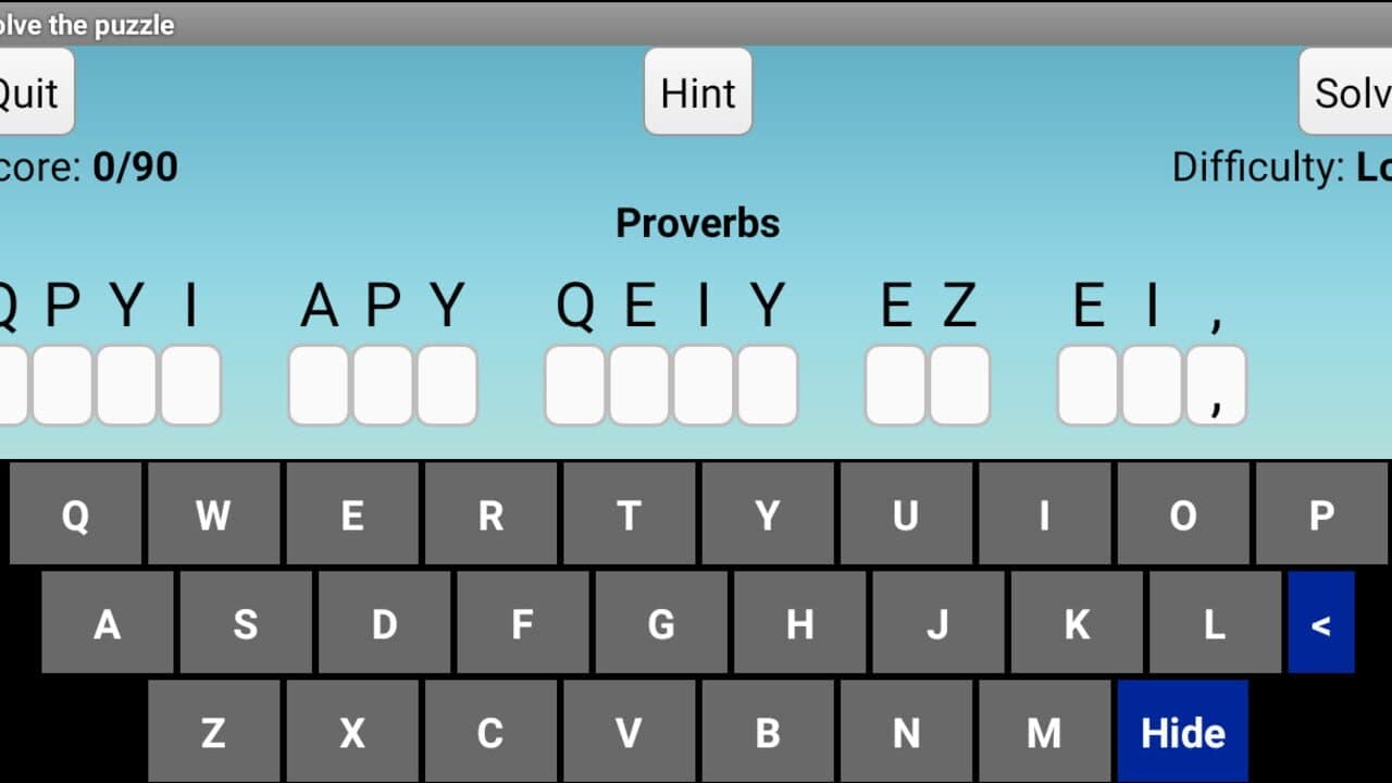 Cryptogram Puzzles thumbnail 2