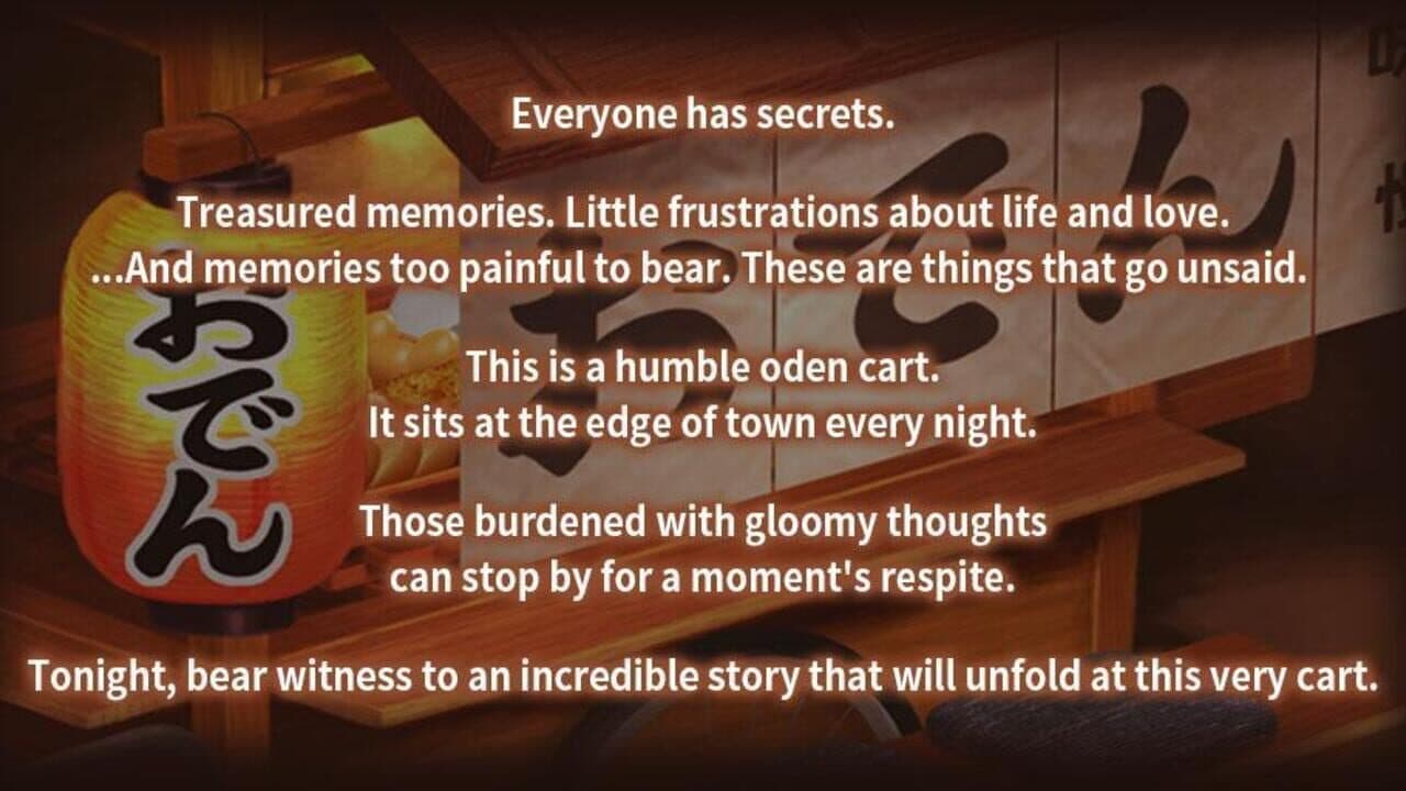 Oden Cart: A Heartwarming Tale screenshot 1