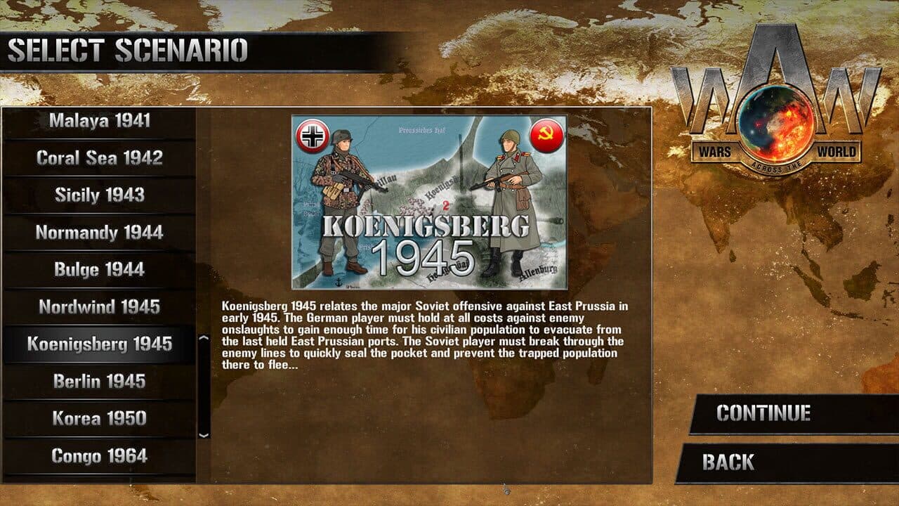Wars Across the World: Koenigsberg 1945 screenshot 1