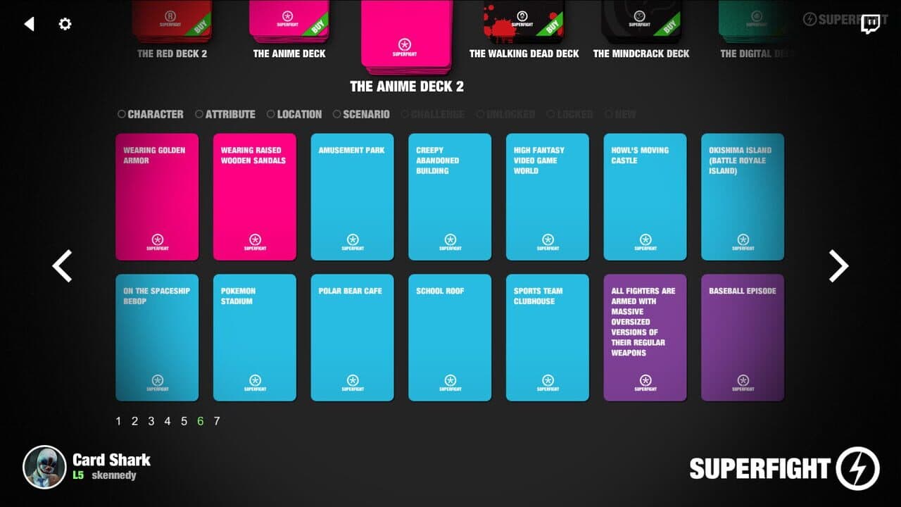 Superfight: The Anime Deck 2 thumbnail 4