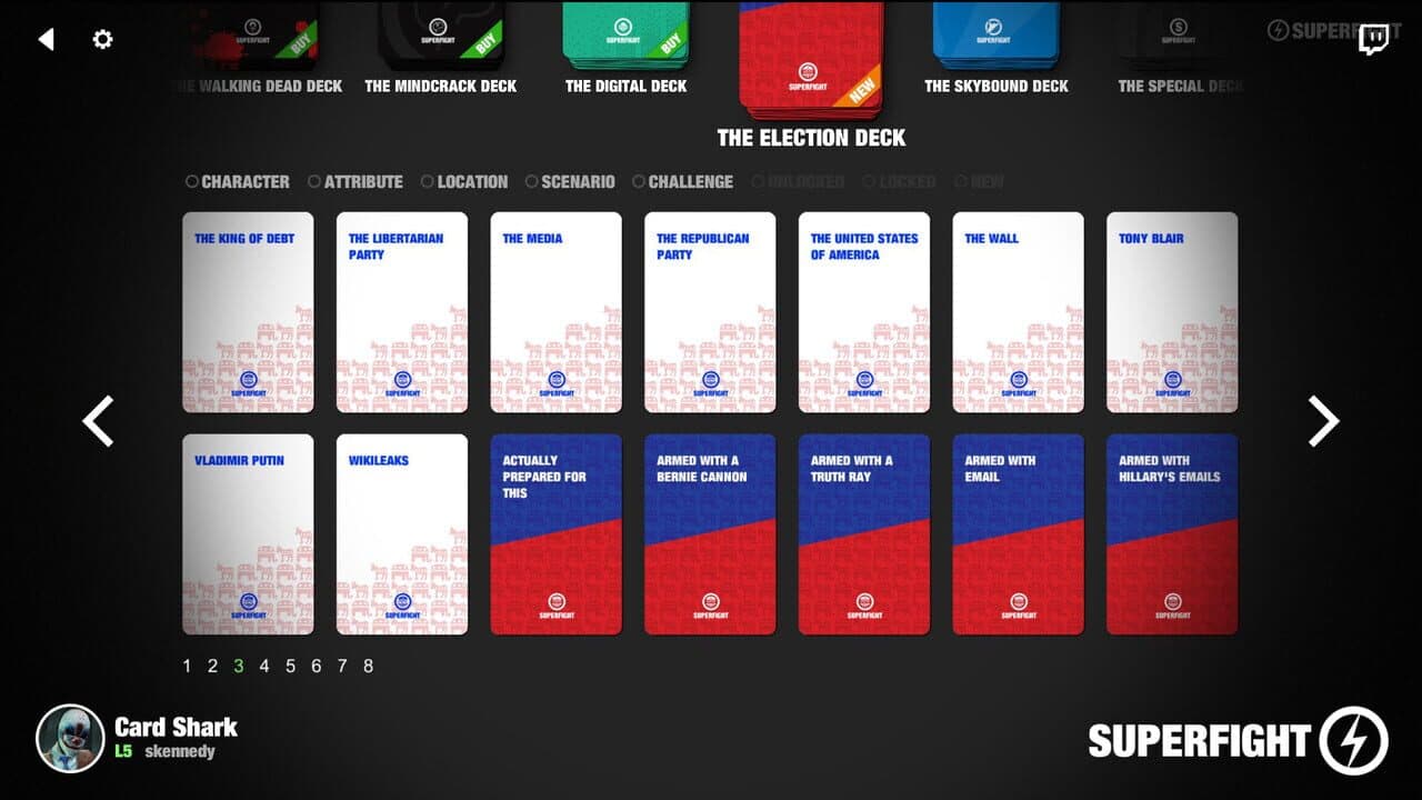 Superfight: The Election Deck screenshot 1