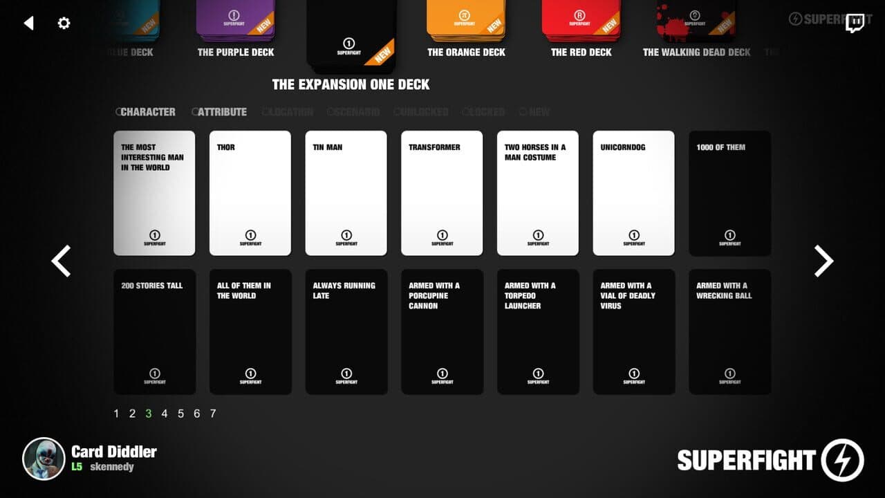 Superfight: The Expansion One Deck thumbnail 3