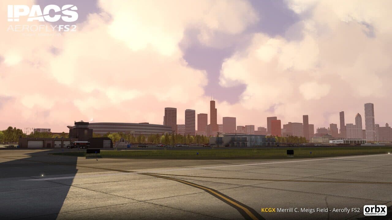 Aerofly FS 2 Flight Simulator: Orbx - Chicago Meigs Field screenshot 1