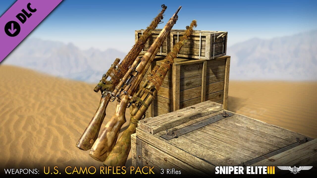 Sniper Elite III: U.S. Camouflage Rifles Pack thumbnail 2