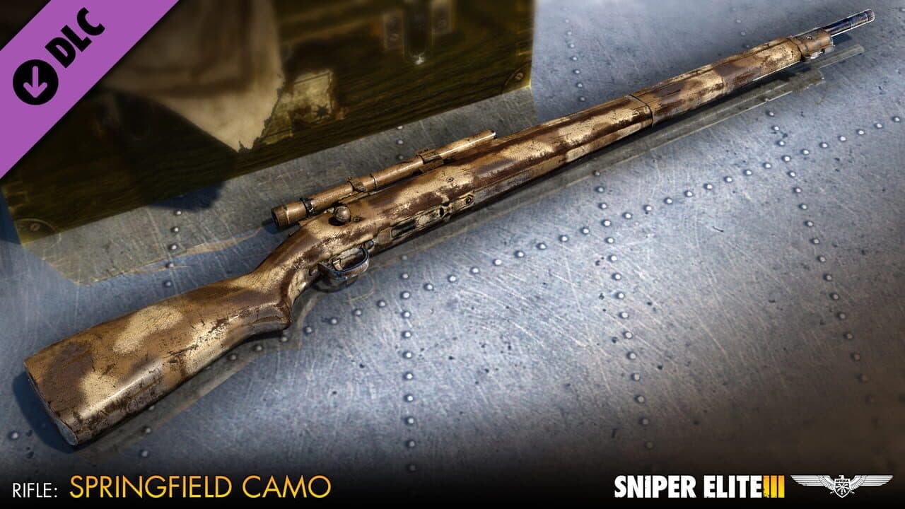 Sniper Elite III: U.S. Camouflage Rifles Pack thumbnail 4