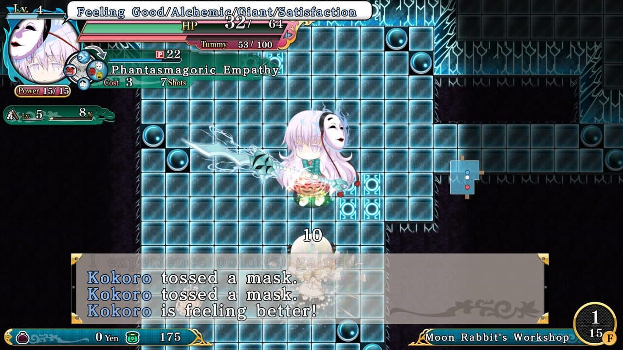Touhou Genso Wanderer Reloaded: Kokoro Hata thumbnail 4