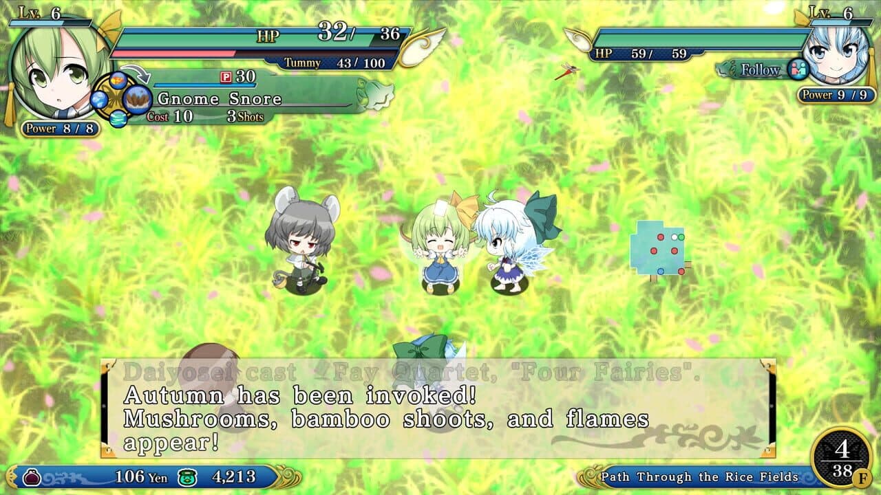 Touhou Genso Wanderer Reloaded: Daiyosei thumbnail 2