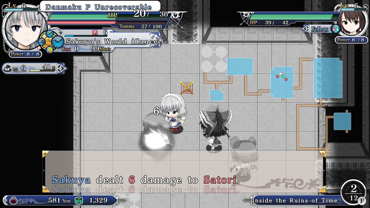 Touhou Genso Wanderer Reloaded: Sakuya Izayoi thumbnail 2