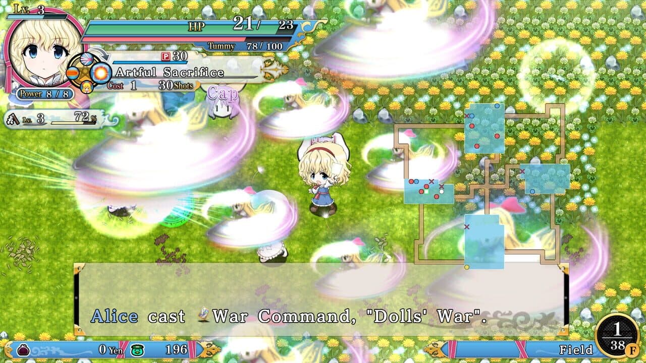 Touhou Genso Wanderer Reloaded: Alice Margatroid thumbnail 3