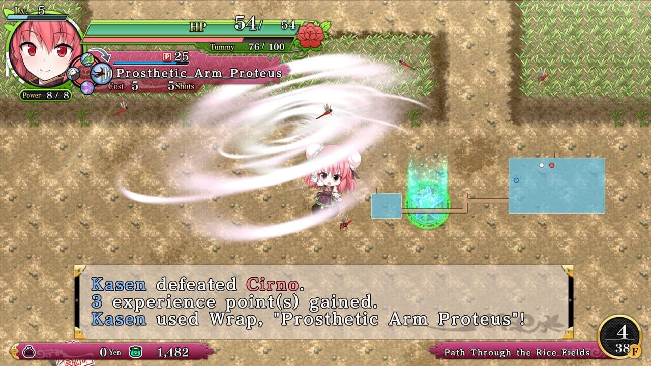 Touhou Genso Wanderer Reloaded: Kasen Ibaraki thumbnail 2
