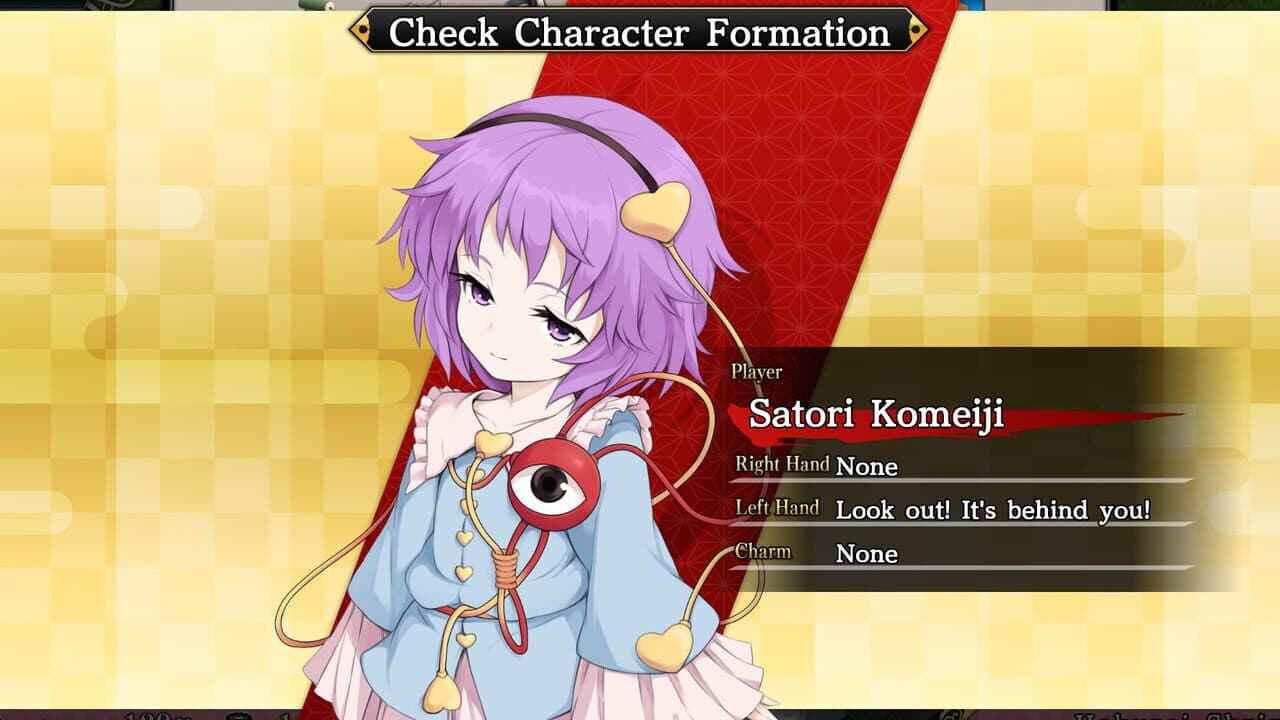 Touhou Genso Wanderer Reloaded: Satori Komeiji thumbnail 4