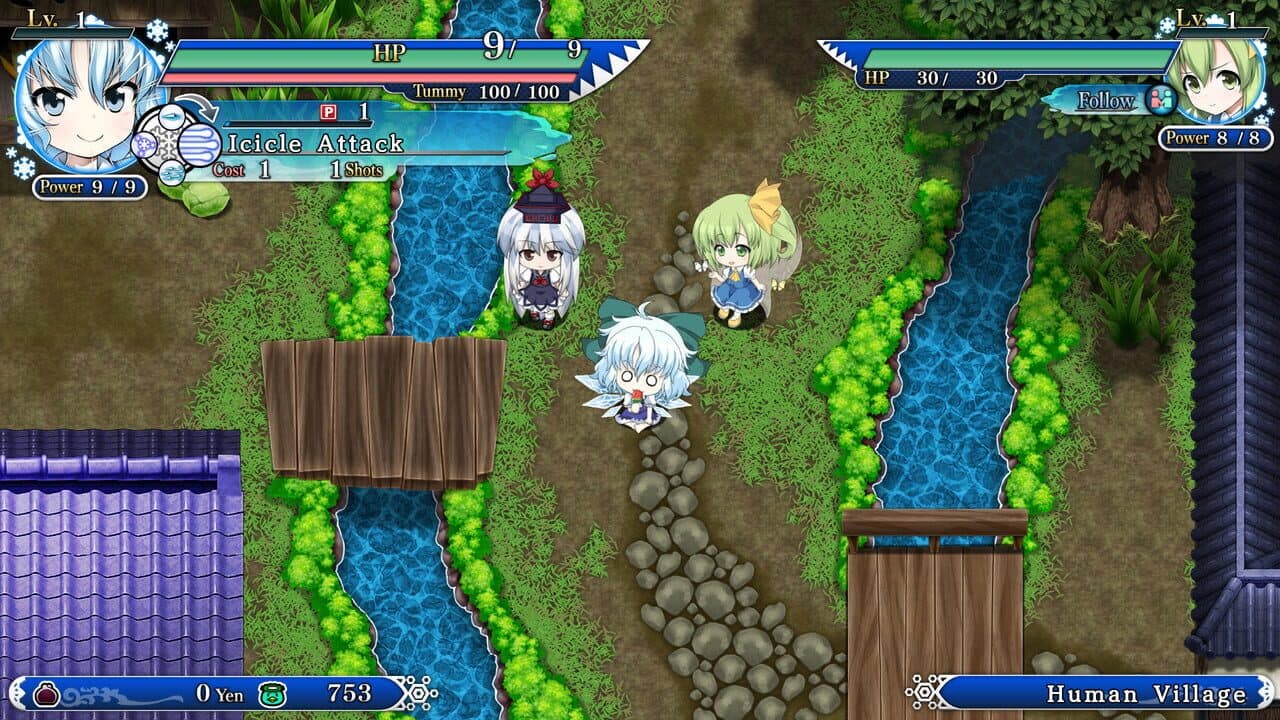 Touhou Genso Wanderer Reloaded: Cirno thumbnail 3