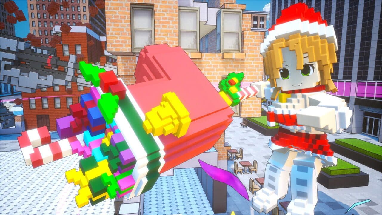 Earth Defense Force: World Brothers - Riho Futaba, Merry Santa Costume thumbnail 2